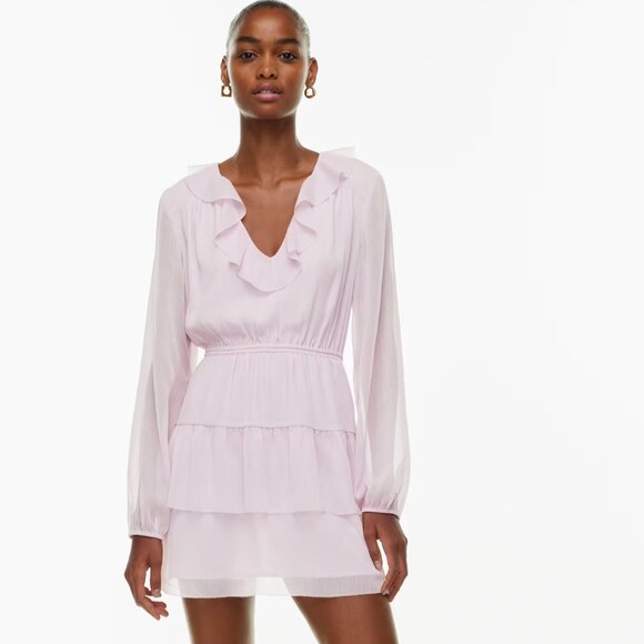 Little Moon Lido Dress in Sugar Plum Lilac (XXS) - Picture 1 of 3
